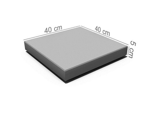 Helle, Grå, 40 x 40 x 5 cm, fra Aaltvedt