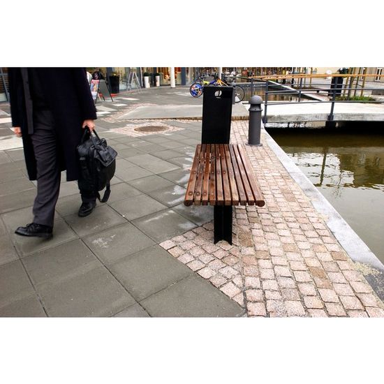 Helle, Grå, 50 x 50 x 10 cm, kjøresterk, fra Aaltvedt