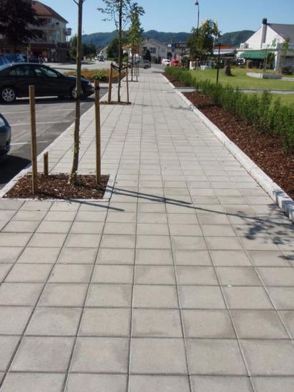 Helle, 50 x 50 x 5 cm, grå, fra Asak