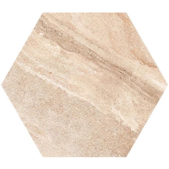 Helle Heksagon, 6-kantet i fargen Latte, fra Aaltvedt 