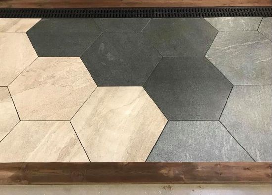 Helle Heksagon, 6-kantet i fargen Latte, fra Aaltvedt 