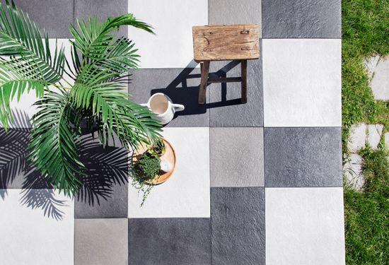 Helle Vulkan, AC overflatebehandlet, 20 x 40 x 4 cm, fra Asak