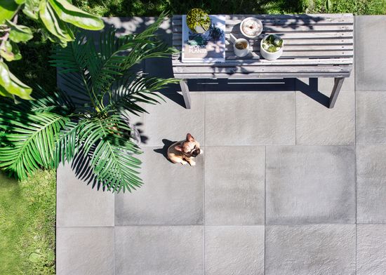 Helle Vulkan, AC overflatebehandlet, 40 x 40 x 4 cm, fra Asak