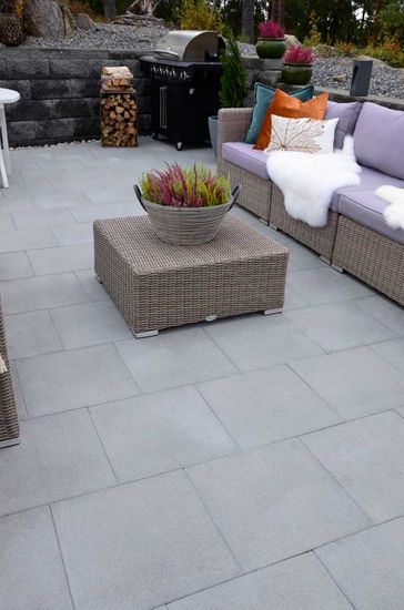 Helle Vulkan, AC overflatebehandlet, 40 x 40 x 4 cm, fra Asak