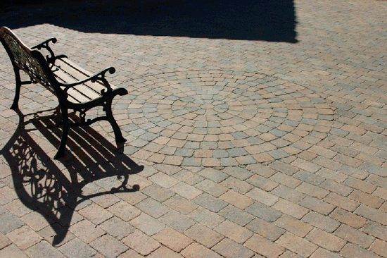 Herregårdstein belegningstein, 20 x 13,5 x 6 cm, Brunmix, fra Asak