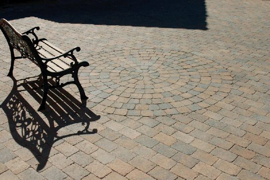 Asak - Herregårdstein kvadrat liten pall, 13,5x13,5x6, Brunmix