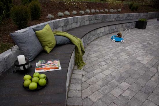 Mur Herregård, Bue, 27/23,6 x 20 x 13,5 cm, Gråmix, fra Asak