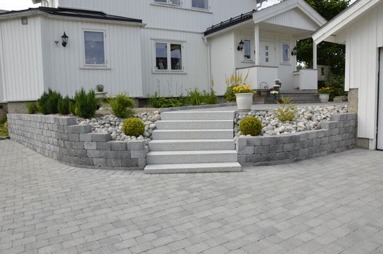 Mur Herregård, Bue, 27/23,6 x 20 x 13,5 cm, Gråmix, fra Asak