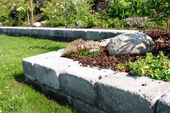 Mur Herregård, 27 x 20 x 13,5 cm. Gråmix, fra Asak