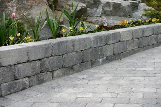 Mur Herregård, 27 x 20 x 13,5 cm. Gråmix, fra Asak