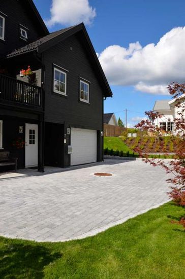 Herregårdstein belegningsstein, 20 x 13,5 x 6 cm, Gråmix, fra Asak