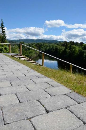 Herregårdstein, 1/1 stein, 20 x 13,5 x 5 cm, Gråmix, fra Asak