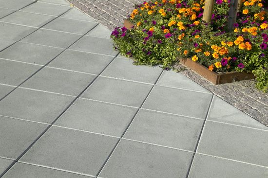 Helle, Grå, 40 x 40 x 5 cm, fra Aaltvedt