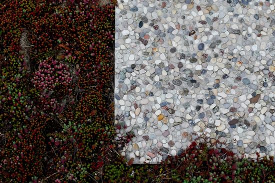 Helle m/ naturstein singel, naturfarge, Cavazzo, 40 x 40 x 3,5 cm, fra Aaltvedt