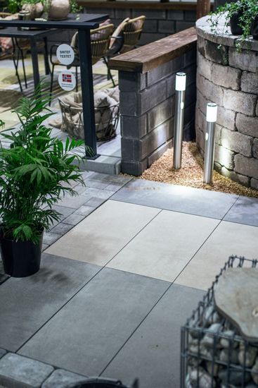 Aaltvedt - Helle Cemento Black 60 x 60 x 3 cm