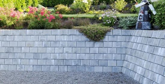 Mini Støttemur, Hjørne stein innvendig og utvendig nr. 1, fra Aaltvedt