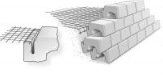 Jordarmeringsnett for støttemur E'Grid R-50, 1,3 x 25 m, fra Asak