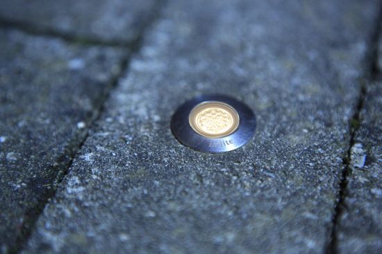 Utelampe Hyve 22 RVS, Warm White, 12V/1W LED, fra In-lite 