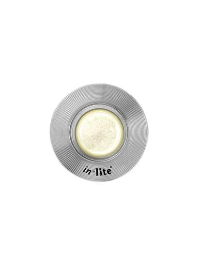 Utelampe Hyve 22 RVS, Warm White, 12V/1W LED, fra In-lite 