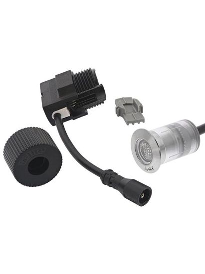 Utelampe Hyve 22 RVS, Warm White, 12V/1W LED, fra In-lite 