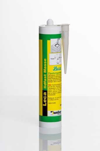 Ildfast masse, patron 0,3 ltr (ca. 1 stk. pr. 4-5 innerrør)