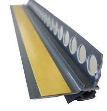 Weber 428 Vindusprofil 8 mm Sort 2,6 lm