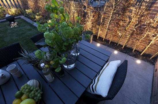 Utelampe, Flux 60 m/Ring 68, LED, fra In-lite 