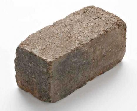 Kantstein Herregård, 30 x 13,5 x 13,5 cm, Brunmix, fra Asak