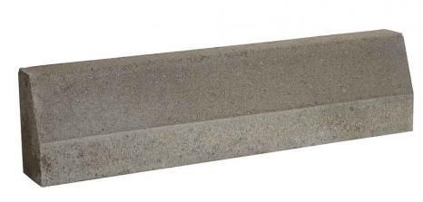 Kantstein, L60, 8 x 15 x 60 cm, grå, fra Asak