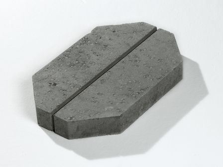 Knekkhelle, grå, 55 x 34 x 7 cm, fra Aaltvedt