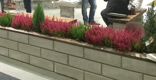 Kombimur Støttemursystem, 1/1 blokk, grå, fra Aaltvedt