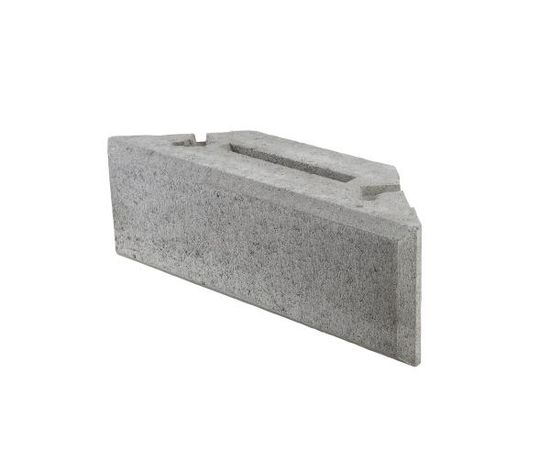 Kombimur Støttemursystem, 1/1 blokk, grå, fra Aaltvedt
