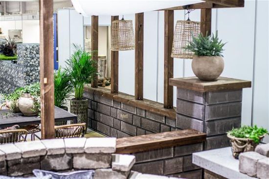 Kombimur støttemursystem, Ende Hel/Halv, Koks, fra Aaltvedt