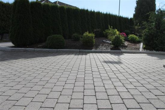 Kongsgård belegningsstein, 1/1 stein, 6 cm, Grå, fra Aaltvedt