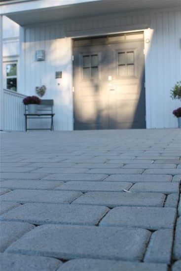 Kongsgård belegningsstein, 1/1 stein, 6 cm, Grå, fra Aaltvedt