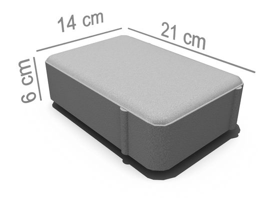 Kongsgård belegningsstein, 1/1 stein, Brunmix, fra Aaltvedt