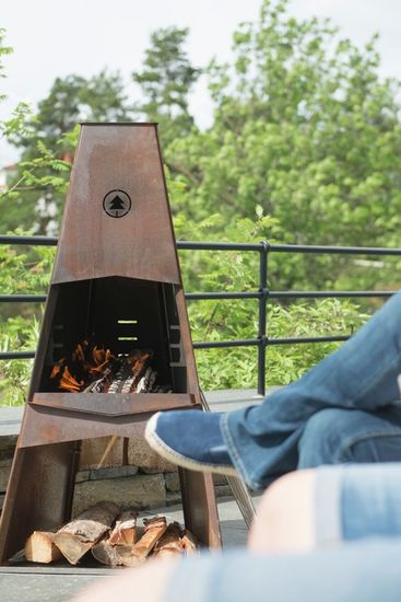 Utepeis Espegard 120, cortenstål, fra Espegard 