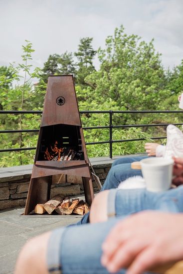 Utepeis Espegard 120, cortenstål, fra Espegard 