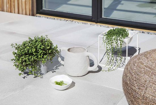 Helle, Kritt, AC overflatebehandlet, 40 x 20 x 4 cm, Hvit, fra Asak