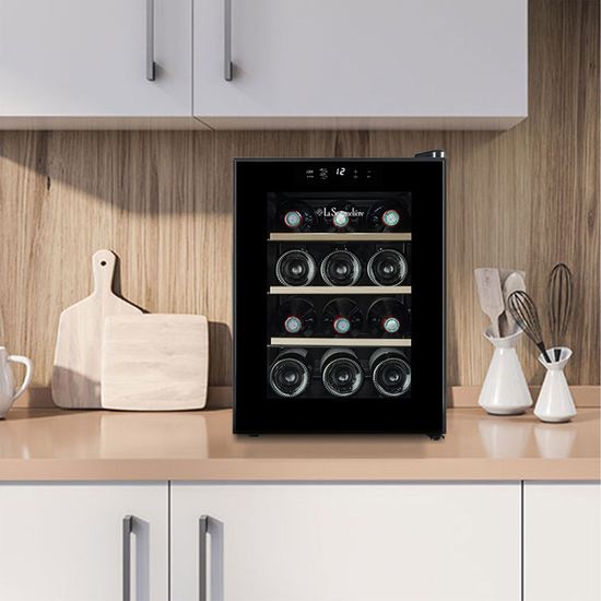 Vinskap, La Sommelière 12SILENCE, med 1 soner, 12 flasker