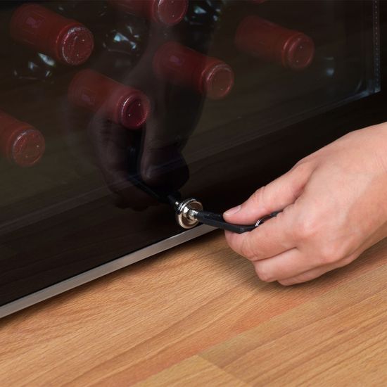 Vinskap, La Sommelière ECS81.2Z, med 2 soner, 75 flasker