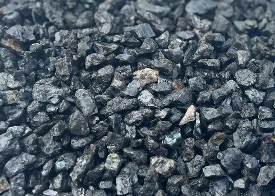 Larvikitt singel, 8–12 mm, mørk grå/sort, 800 kg storsekk