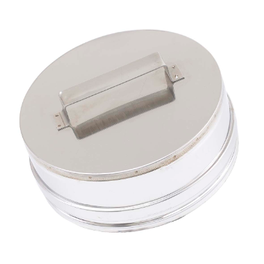 Lokk til stabilrør, ø160 mm, rustfritt, til rehabilitering