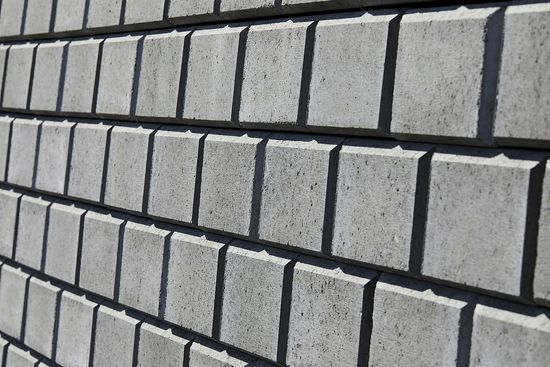 Mini Støttemur blokk, 1/1 stein, grå, 25 x 28 x 17 cm, fra Aaltvedt 