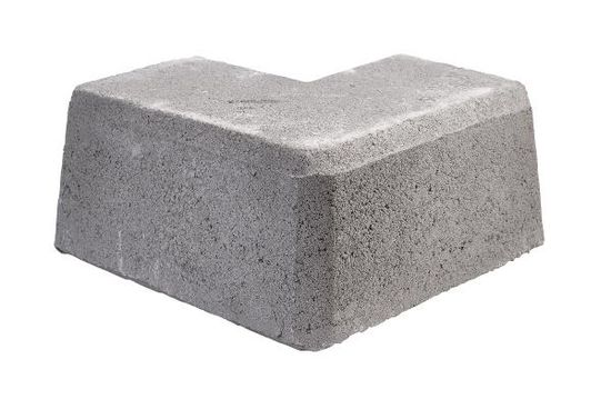 Mini Støttemur, Hjørne stein innvendig og utvendig nr. 4, fra Aaltvedt