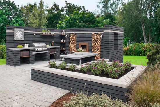 Modul Toppstein, 60 x 30 x 7,5 cm, Grå, fra Asak