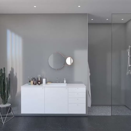 Fibo Veggpanel Long Clean Grey 10x620x3020 mm