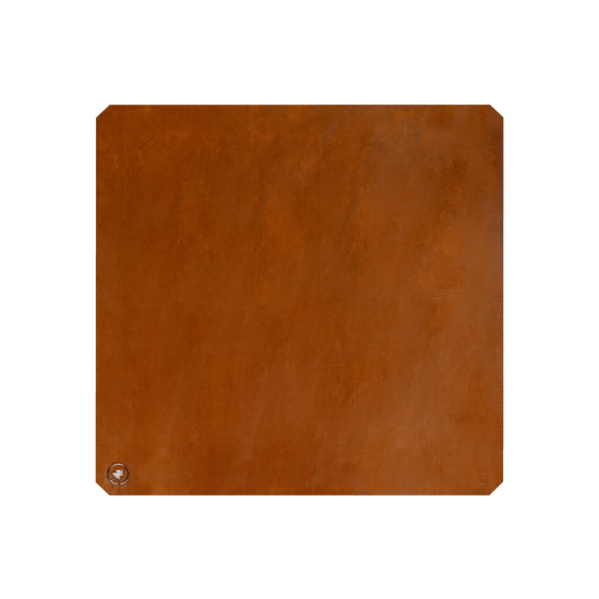 Underlagsplate i corten til Utepeis 180