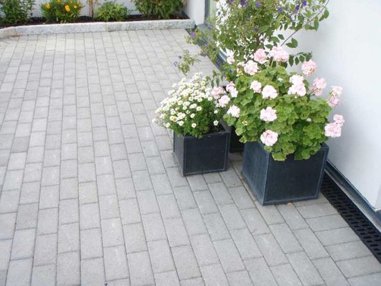 Arena belegningsstein, 20 x 10 x 6 cm, Grå, fra Asak