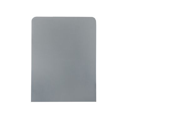Underlagsplate, gulvplate, 85 x 65 cm, lakkert matt grå